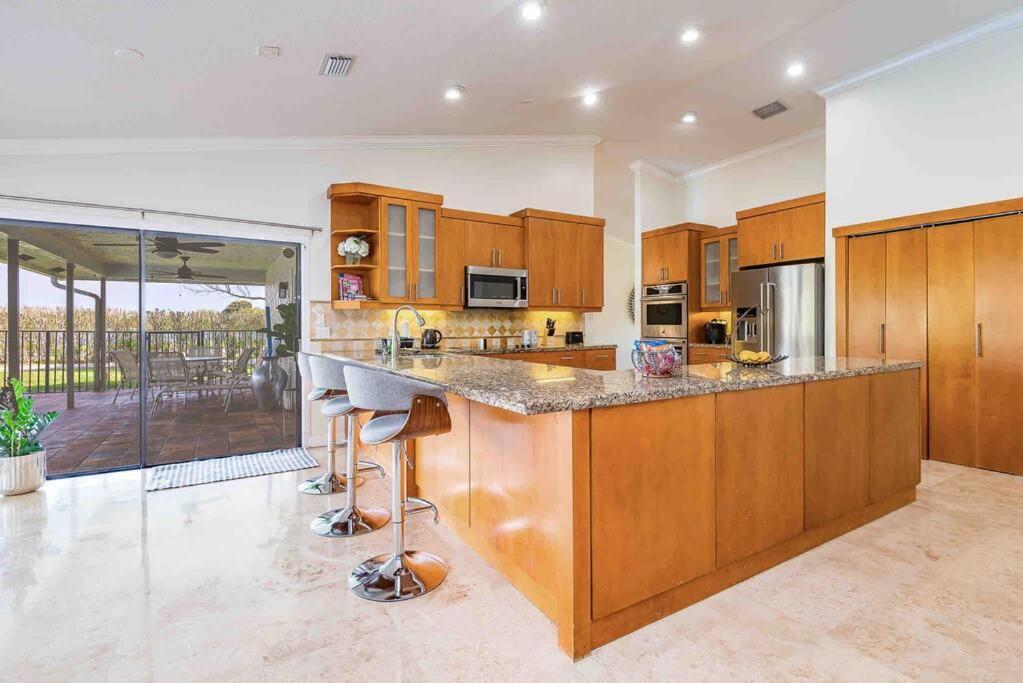 4/3.5 House With Pool- Boynton Beach, Fl. Экстерьер фото