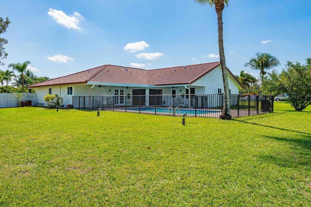 4/3.5 House With Pool- Boynton Beach, Fl. Экстерьер фото