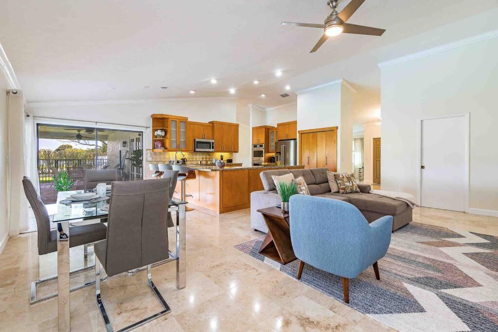 4/3.5 House With Pool- Boynton Beach, Fl. Экстерьер фото