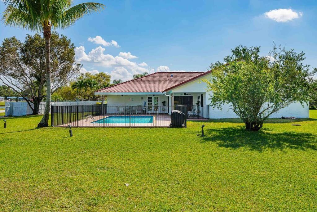 4/3.5 House With Pool- Boynton Beach, Fl. Экстерьер фото